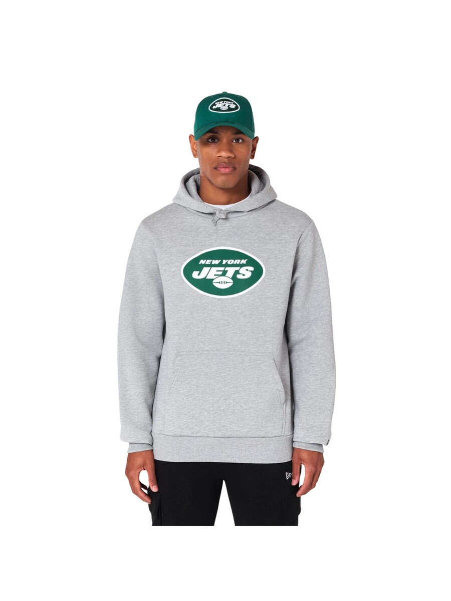 

Толстовка NEW ERA NFL New York Jets Logo, серый