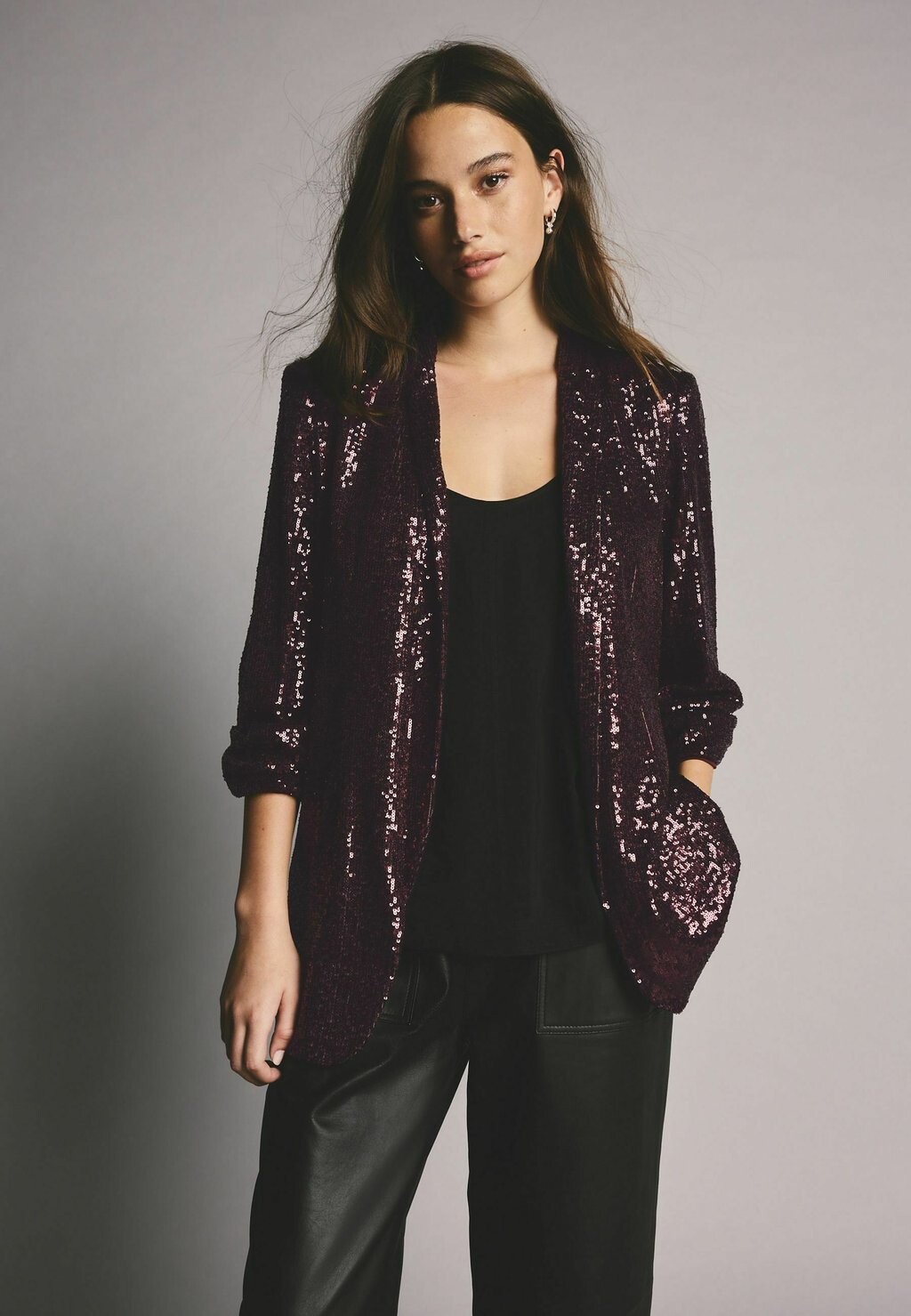 

Блейзер SEQUIN REGULAR FIT Next, красный