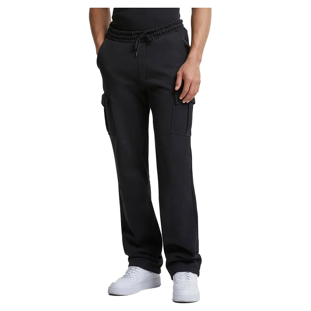 

Спортивные брюки Urban Classics Heavy Straight Leg Cargo, черный