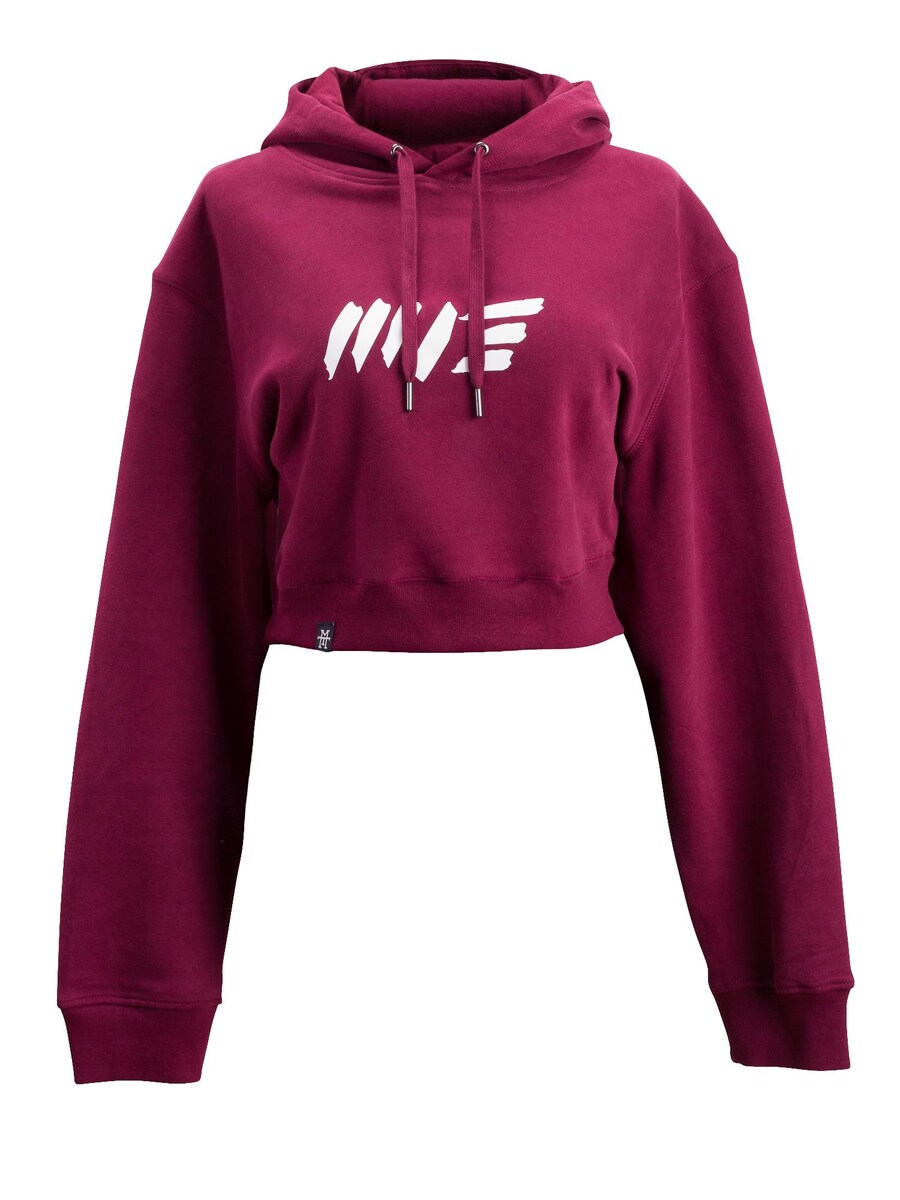 

Толстовка Manufaktur13 Crop Hoodie, темно-красный