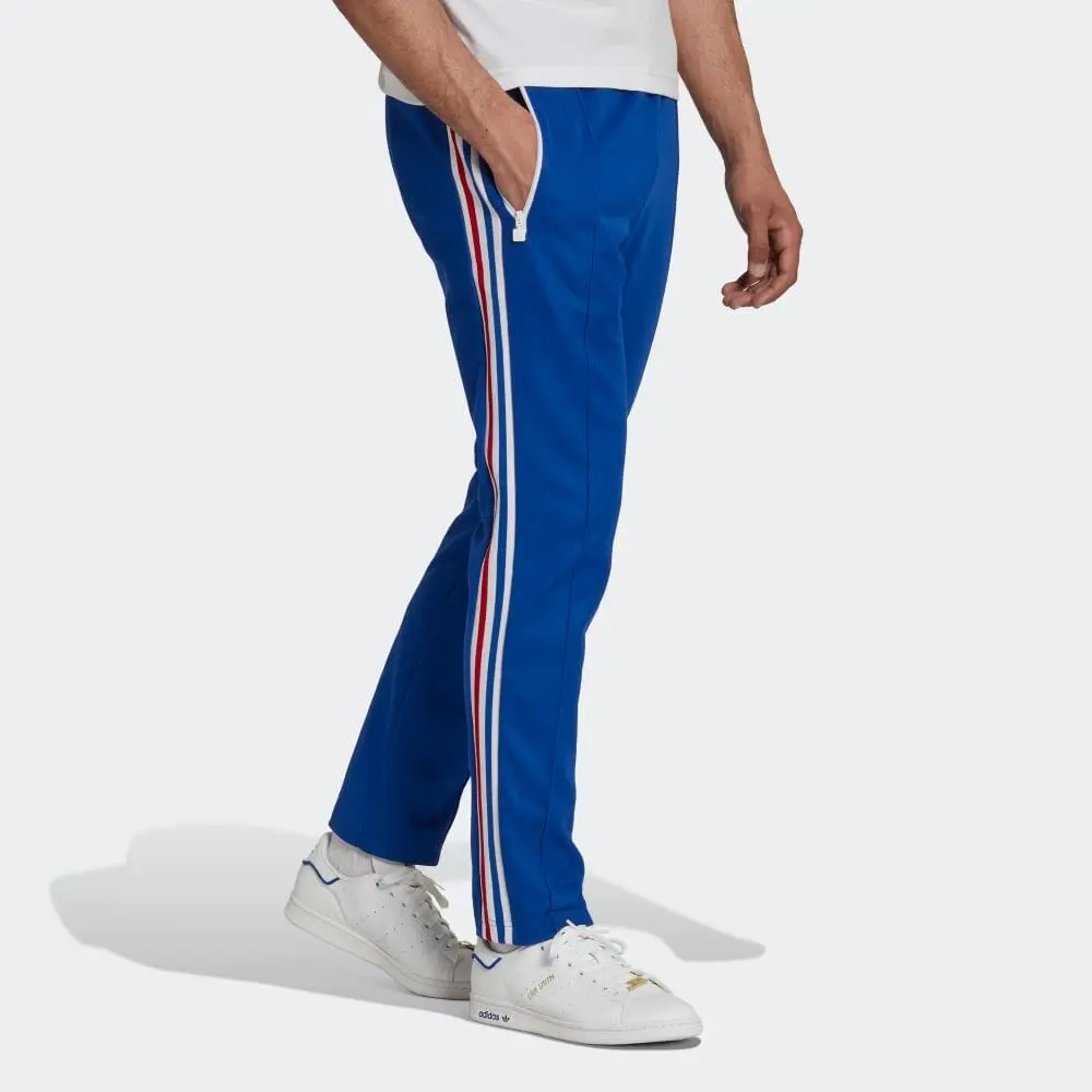 Спортивные штаны Adidas Originals с вышитым логотипом, цвет Blue — фото 4