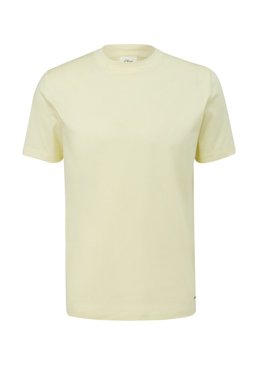 

Классическая футболка s.Oliver BLACK LABEL Shirt, цвет pastel yellow