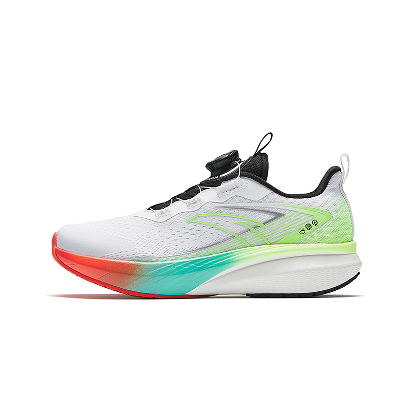 

Hacking Wave 3.0 Rebound дышащие легкие амортизирующие низкие детские кроссовки Antakids, белый/черный/желтый