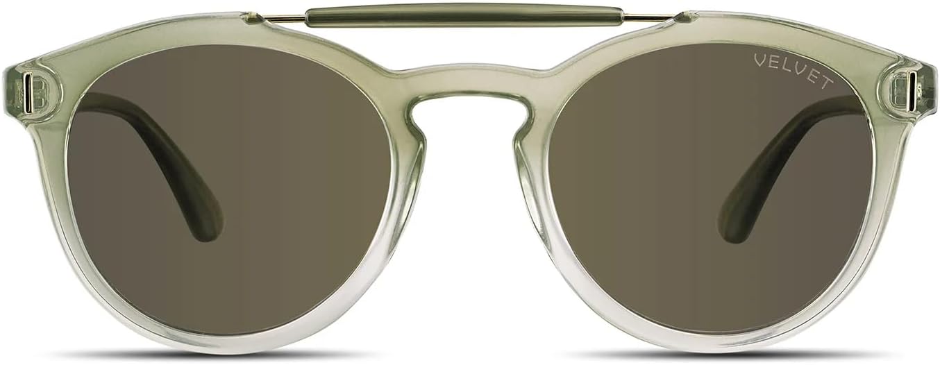 

Солнцезащитные очки-авиаторы Velvet Eyewear для женщин, модель Amelia, черный цвет - 100% защита от УФ-излучения - разработаны для женщин - произведены в США, мятный цвет, V743MT40, Mint