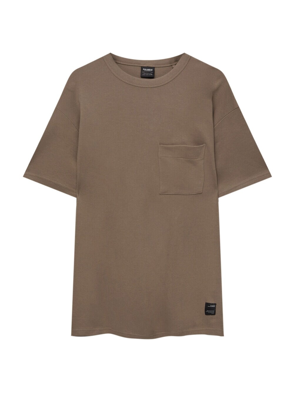 

Футболка Pull&Bear, сепия