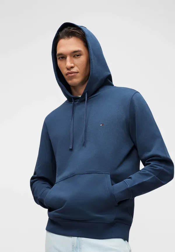 Толстовка Tommy Hilfiger Essential Core Hoodie, цвет Эгейское море — фото 4