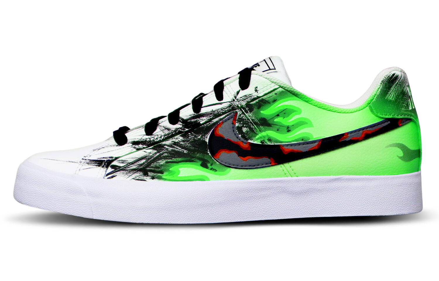 

Кроссовки Nike Court Royale Skateboarding Shoes Unisex Low-top White/green, белый