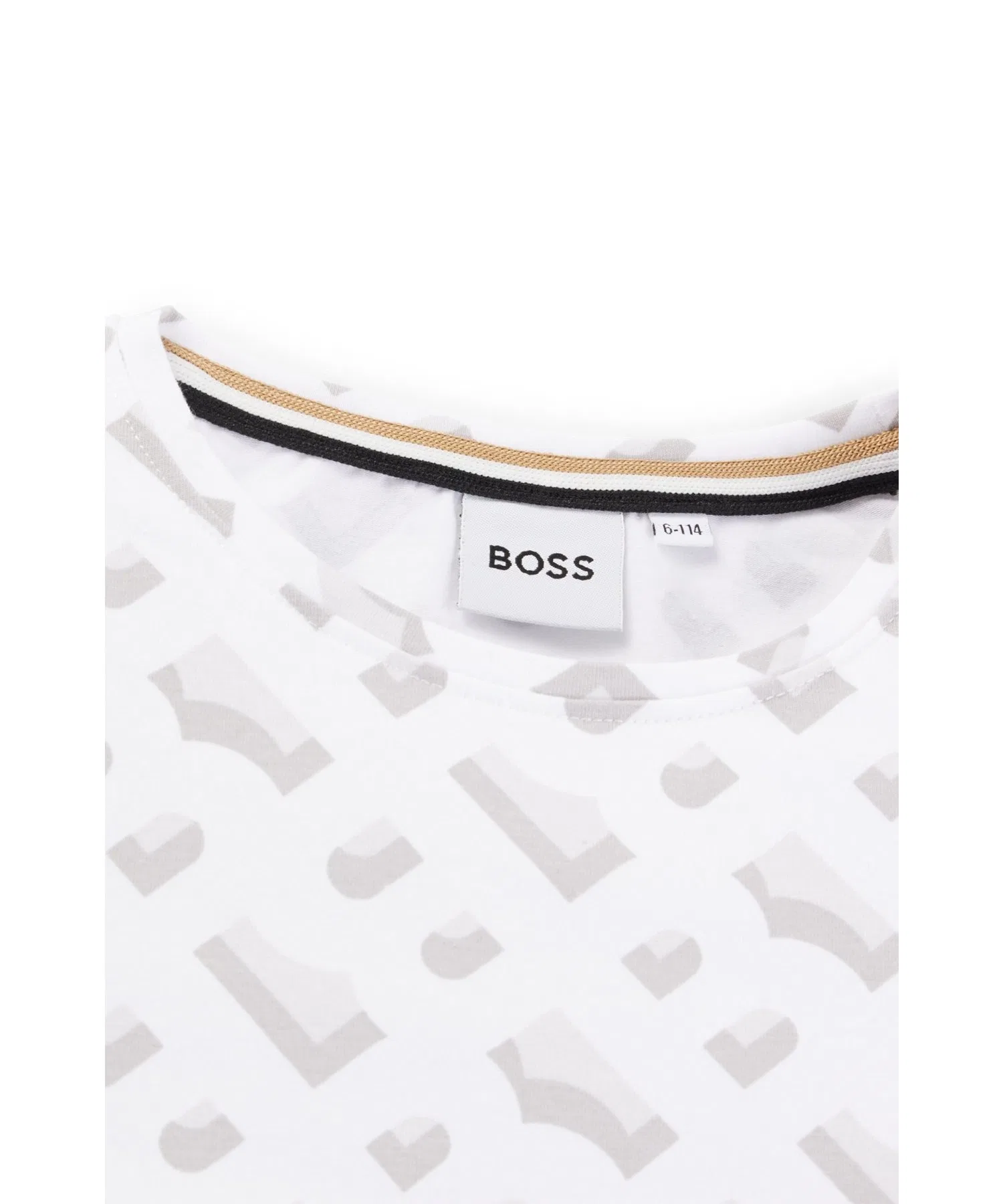 Детская футболка BOSS с принтом — фото 3