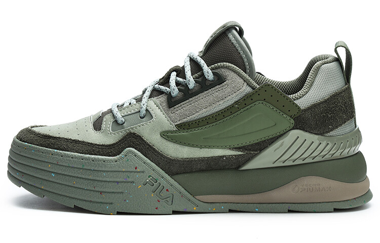 

Кроссовки FILA PALA Skateboard Shoes Women's Low-Top Seaweed Green/Beetle Green