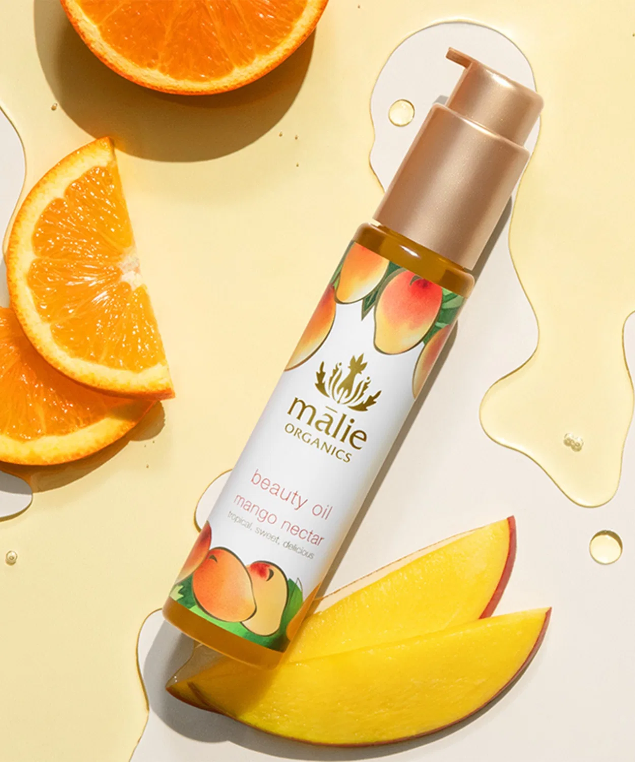 Масло для тела и волос Mango Nectar, Beauty Oil, 75 мл