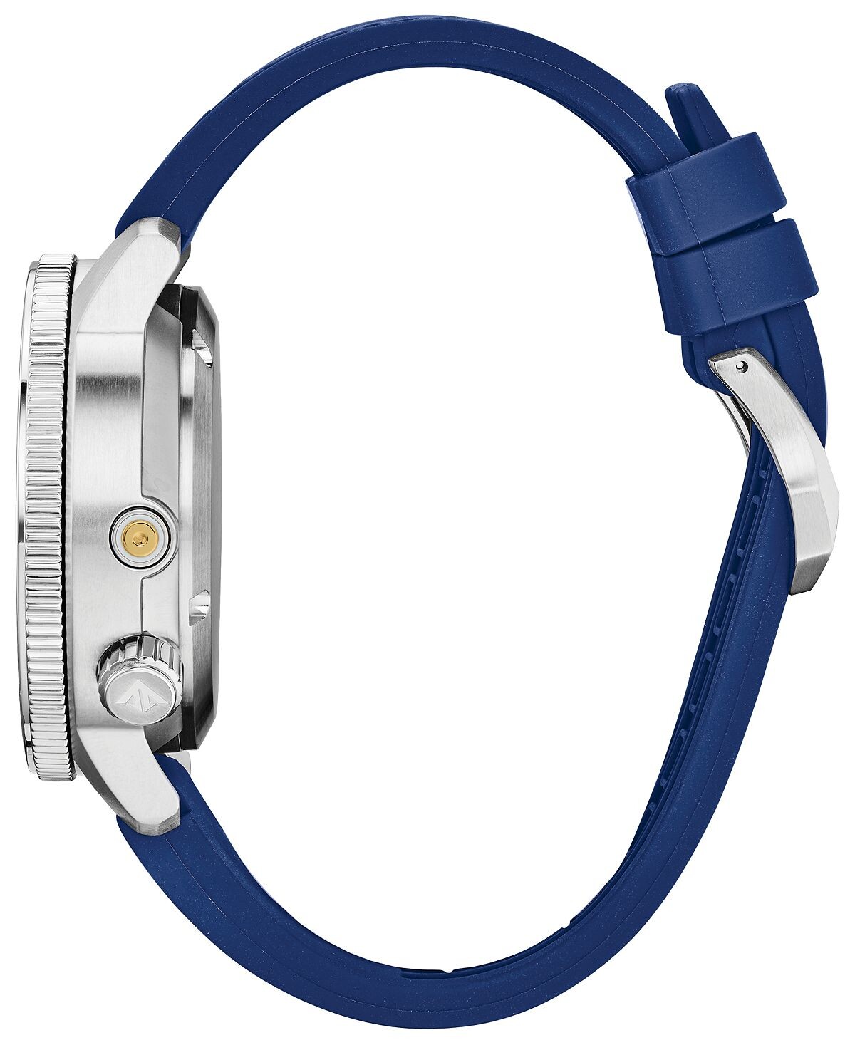 Мужские часы Eco-Drive Promaster Aqualand с синим силиконовым ремешком, 46 мм Citizen — фото 2
