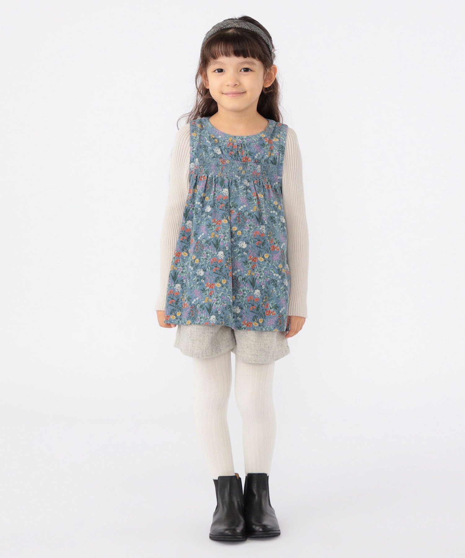 Детские шорты SHIPS: 100–130 см / Твидовые шорты с защипами SHIPS KIDS, Light gray — фото 3