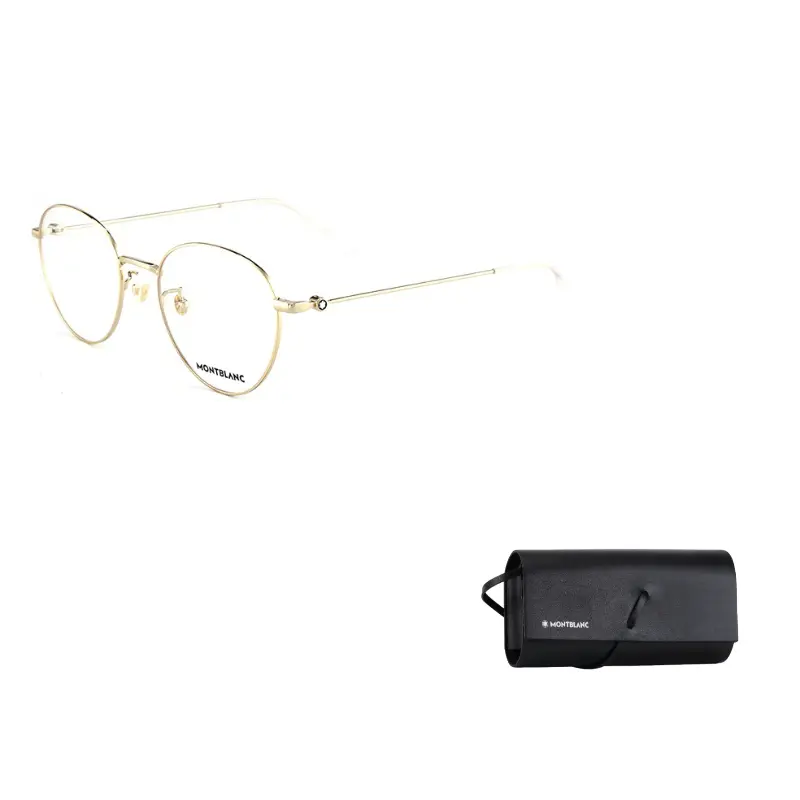 

Золотая оправа для очков мужская MONTBLANC, золотой