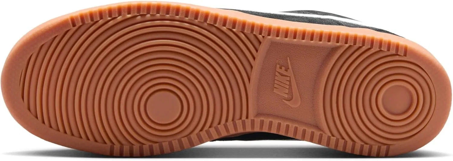 Мужские тренировочные кроссовки Nike Court Vision Lo Fl, Black White Gum Med Brown — фото 4
