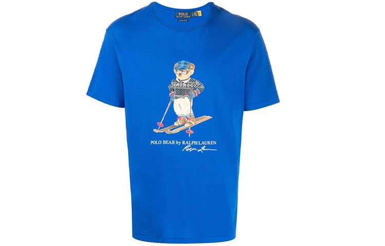 

Футболка мужская синяя Polo Ralph Lauren