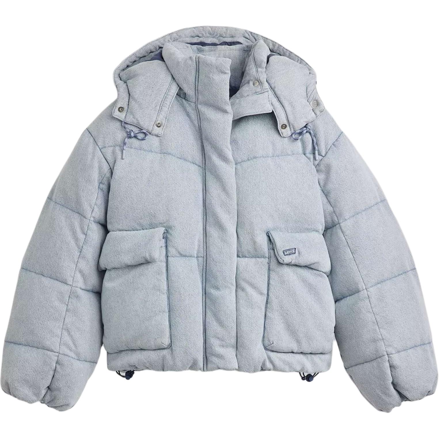 

Утепленная джинсовая куртка Levis, светло-голубая