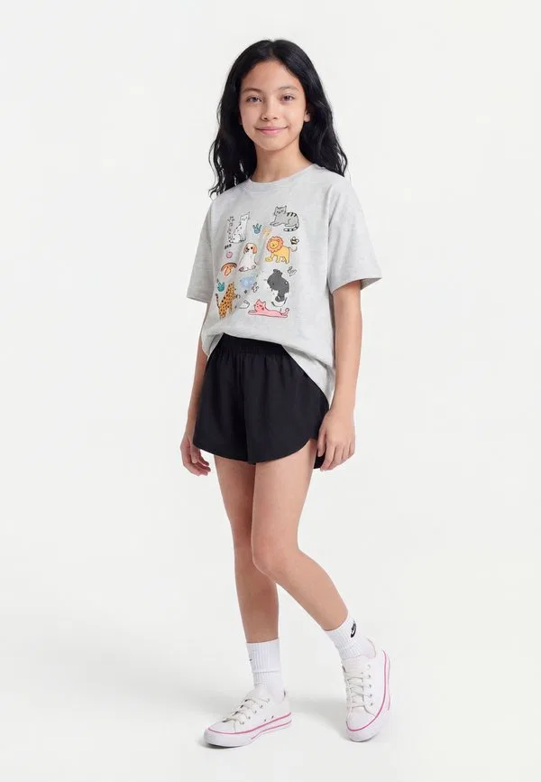 Шорты черные/светоотражающие серебристые Nike Performance, Black/Reflective Silver-Coloured