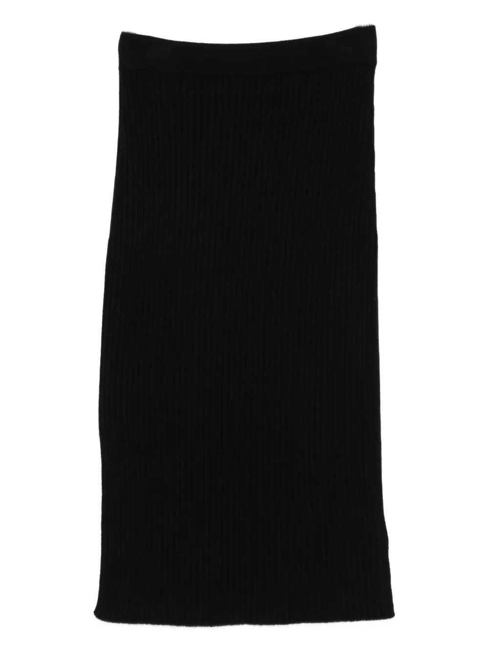 

Юбка миди из ребристой ткани I BLUES, черный