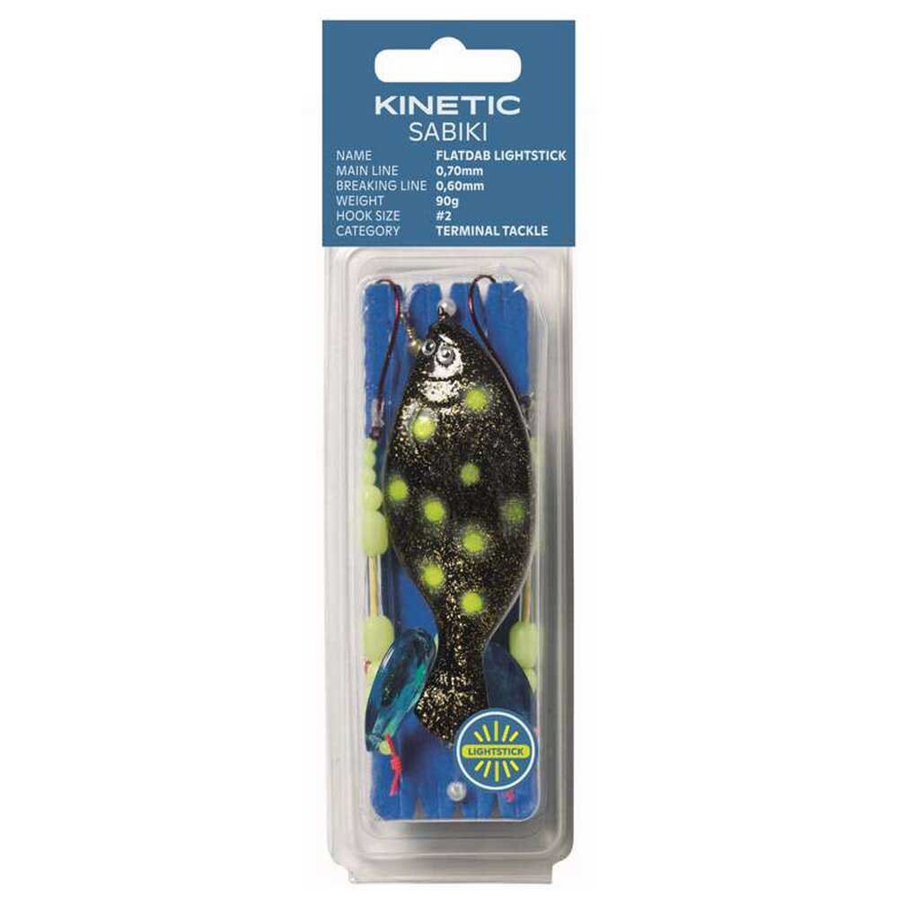 

Оснастки Kinetic Sabiki Flatdab Lightstick 60g, синий