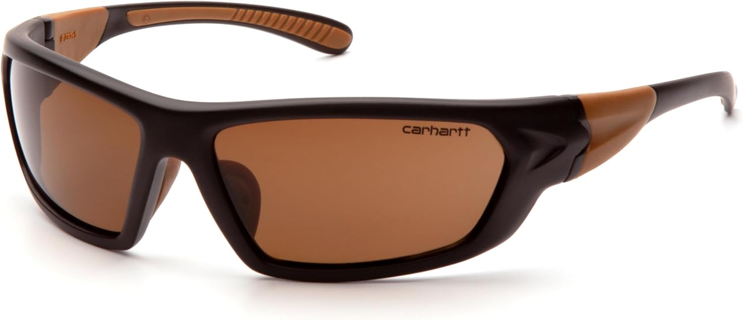 

Очки Carhartt Gear CHB291 Carbondale Antique Mirror Polarized Lens - One Size Fits All - Black