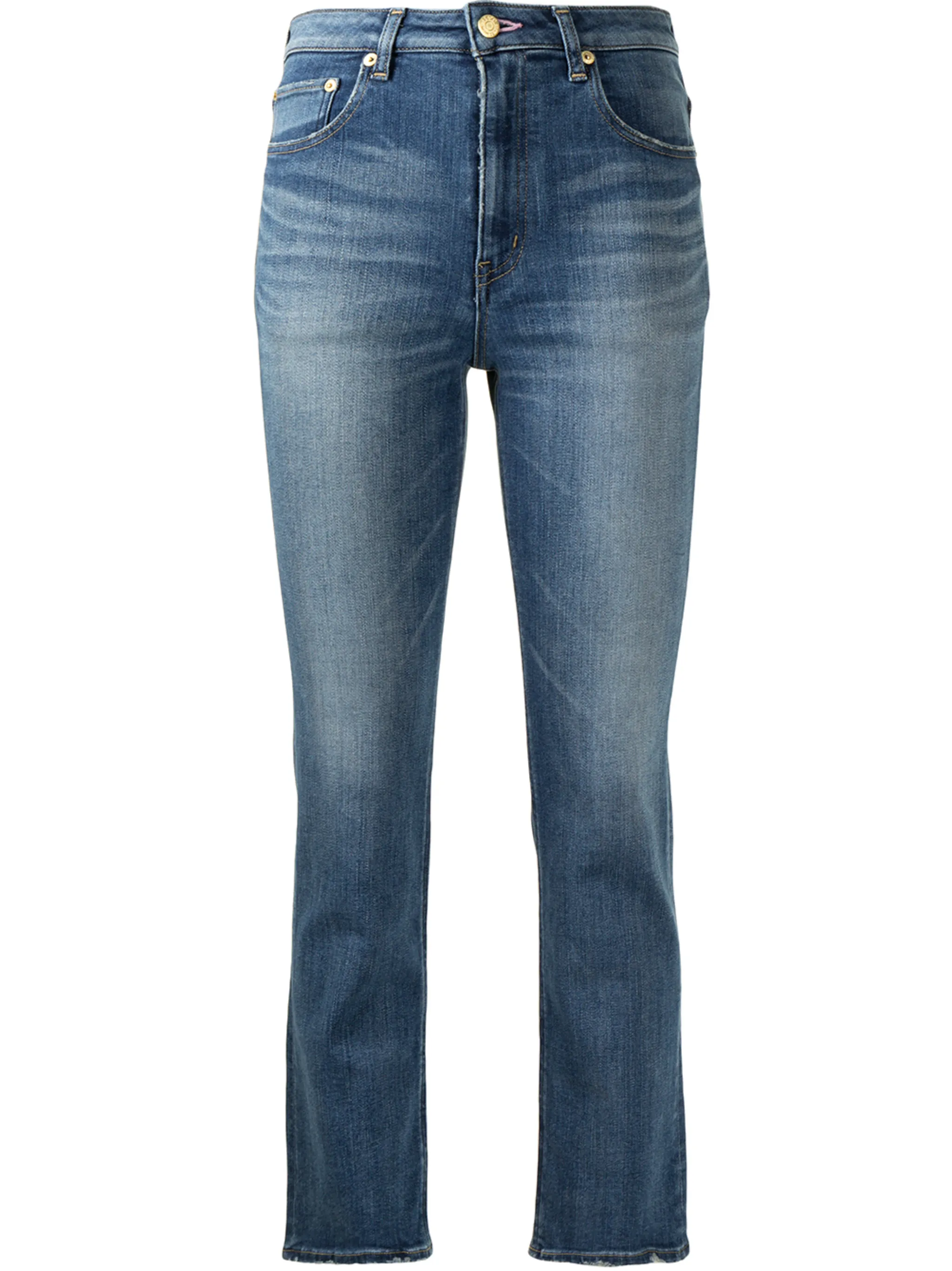 

Укороченные джинсы The Rose Quartz Tu Es Mon Tresor, синий