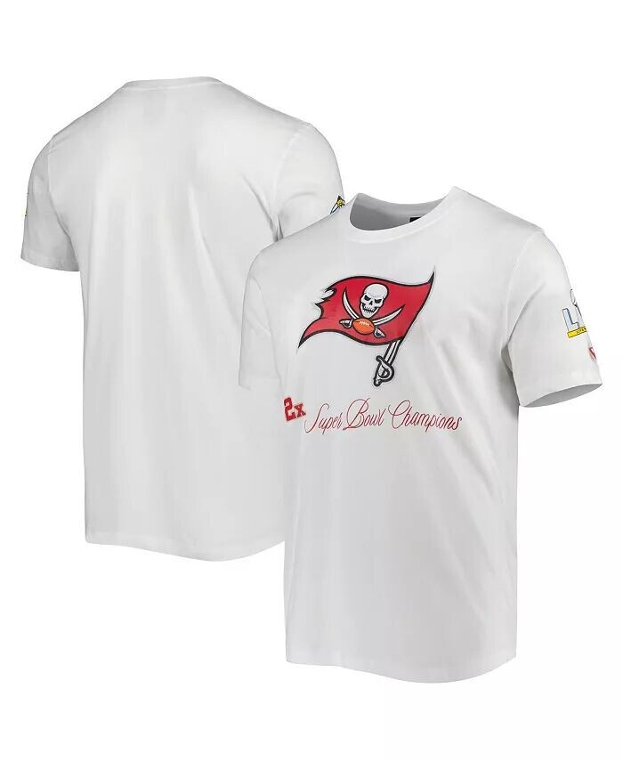 

Мужская белая футболка Tampa Bay Buccaneers Historic Champs New Era