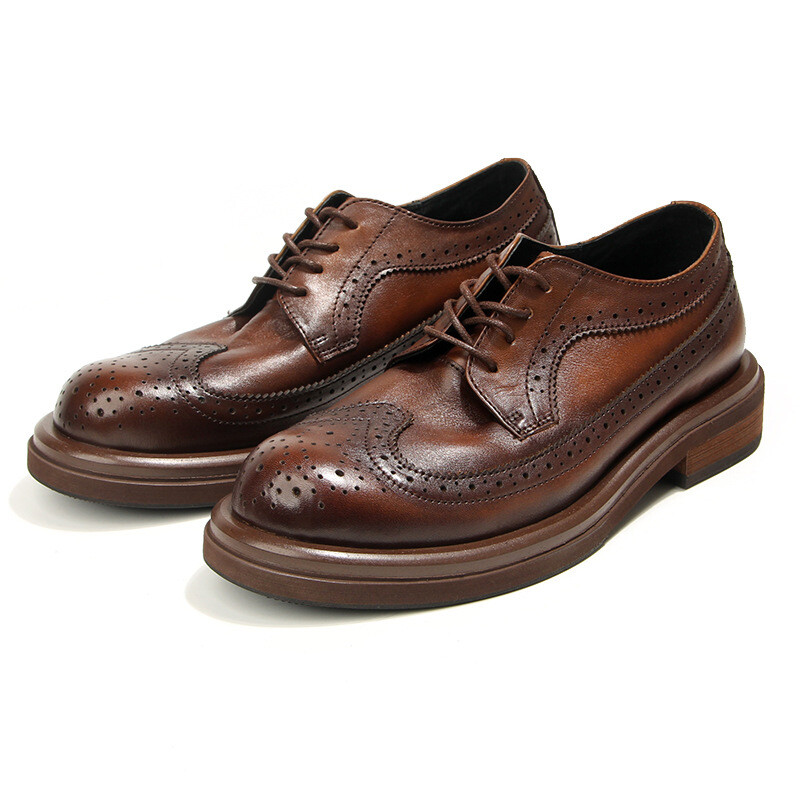 Туфли DIENGRLEY Dress Shoes Men Low-Top — фото 2