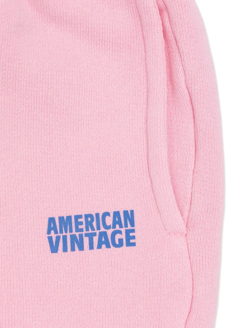 Хлопковые спортивные штаны Izubird American Vintage Kids, розовый — фото 3