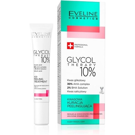 

Eveline Glycol Therapy 10% кислотный пилинг 20 мл, Eveline Cosmetics