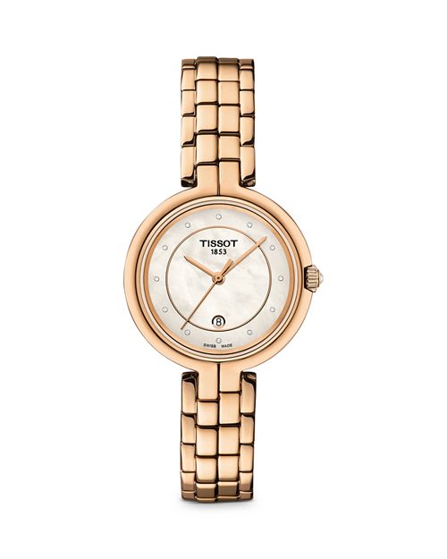 

Часы Фламинго, 30 мм Tissot, цвет White