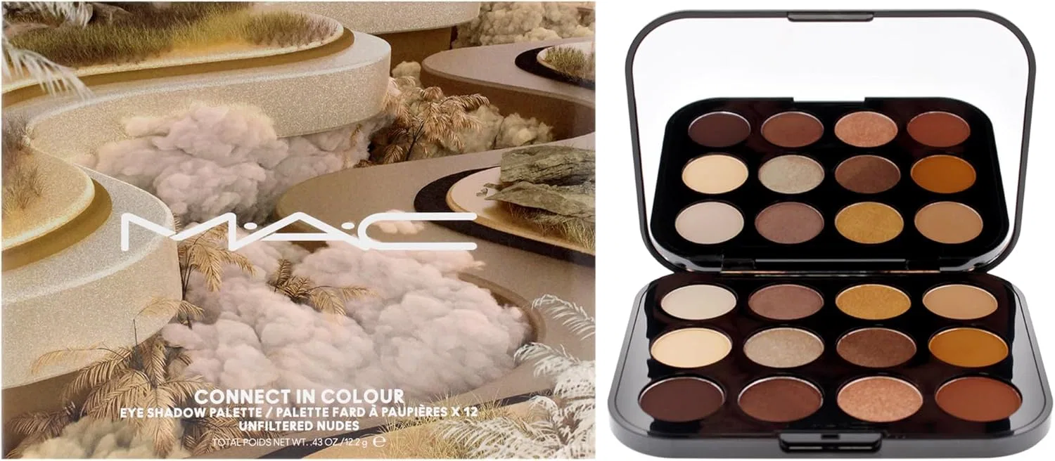 Палитра теней для век MAC Correct 12 Color Eye Shadow Palette, Hi Fi Colour