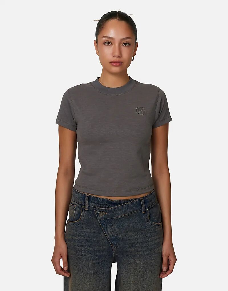 

Детская футболка Good For Nothing Emblem серого цвета