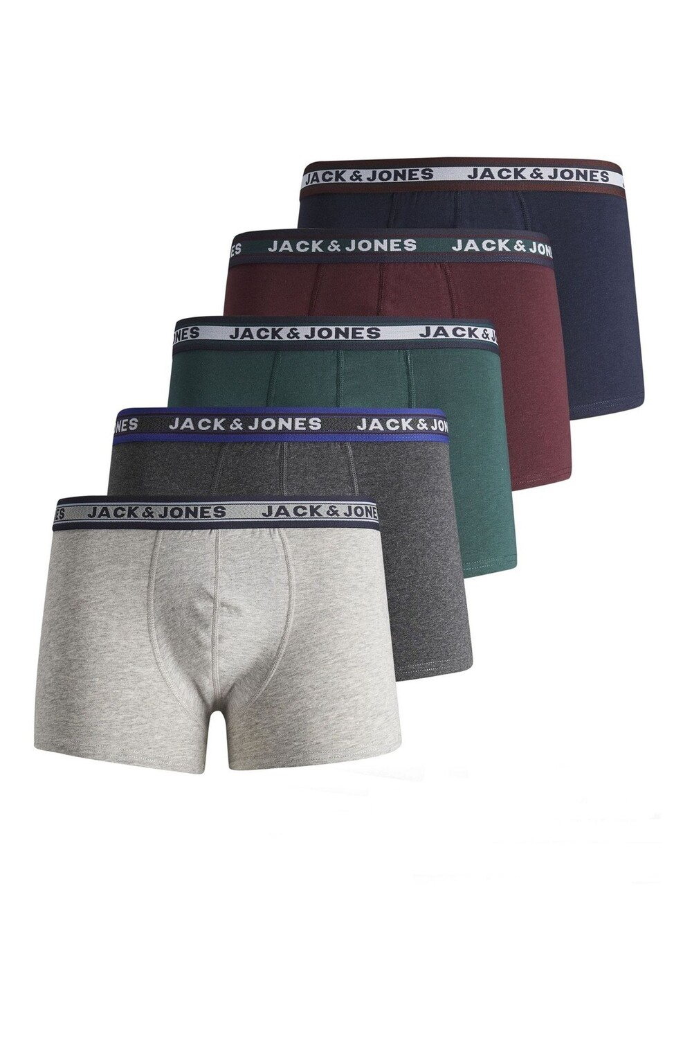 

Боксеры, 5 шт в упаковке Jack & Jones Junior, мультиколор