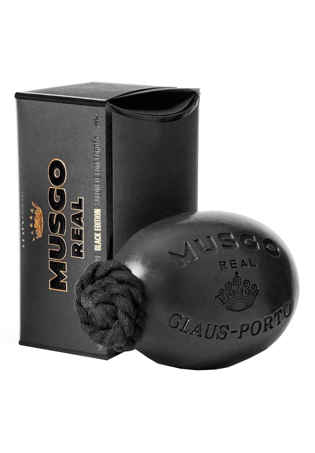 

Мыло CLAUS PORTO SEIFE BLACK EDITION SOAP ON A ROPE, цвет schwarz