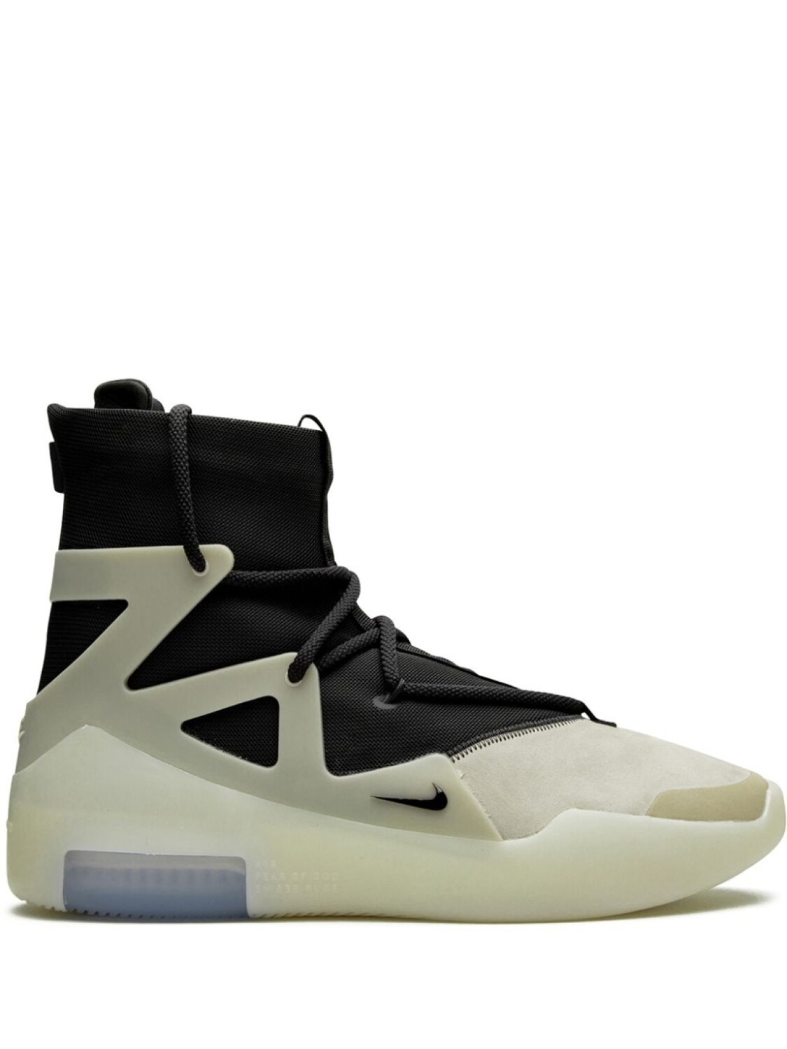 

Nike кроссовки Air Fear of God 1 String/The Question, черный, Серый, Nike кроссовки Air Fear of God 1 String/The Question, черный
