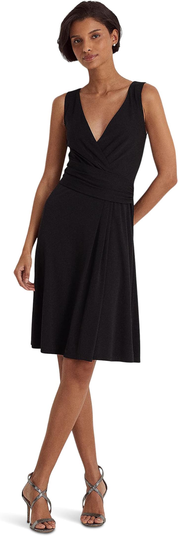 

Платье Lauren Ralph Lauren Sleeveless Jersey Dress, черный