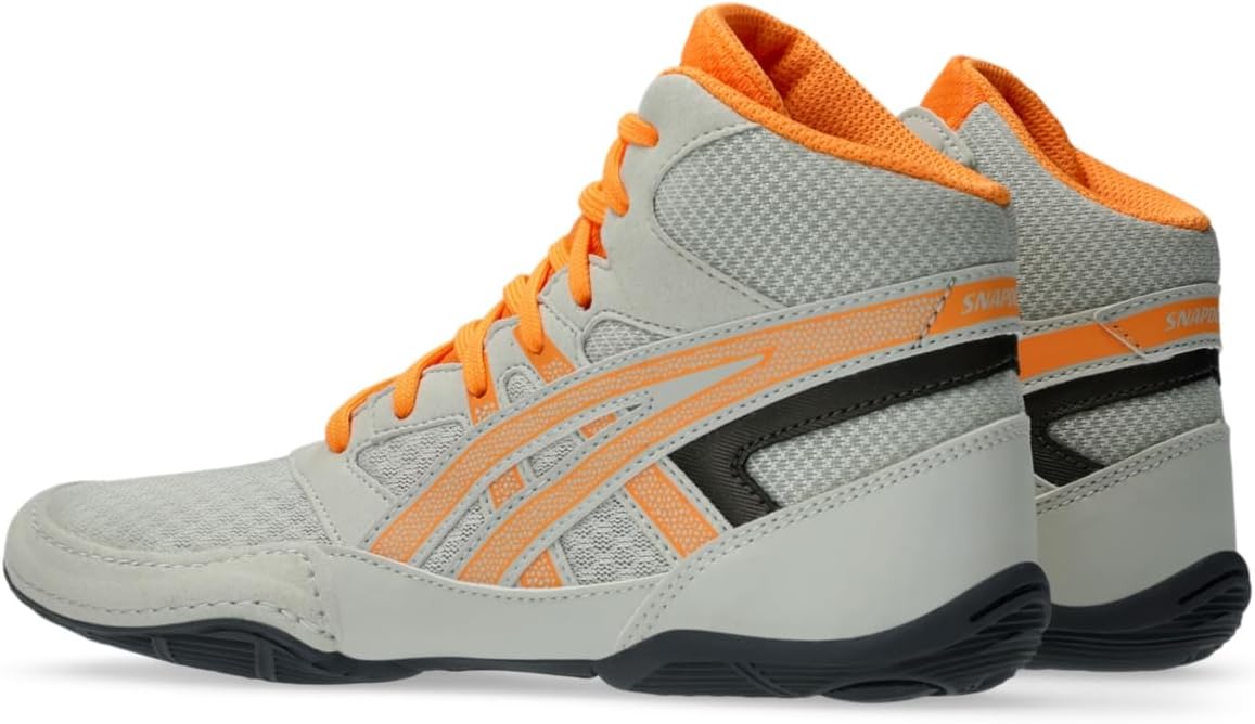 Детские борцовские кроссовки Asics Snapdown 4 для школьников, оранжевый — фото 3