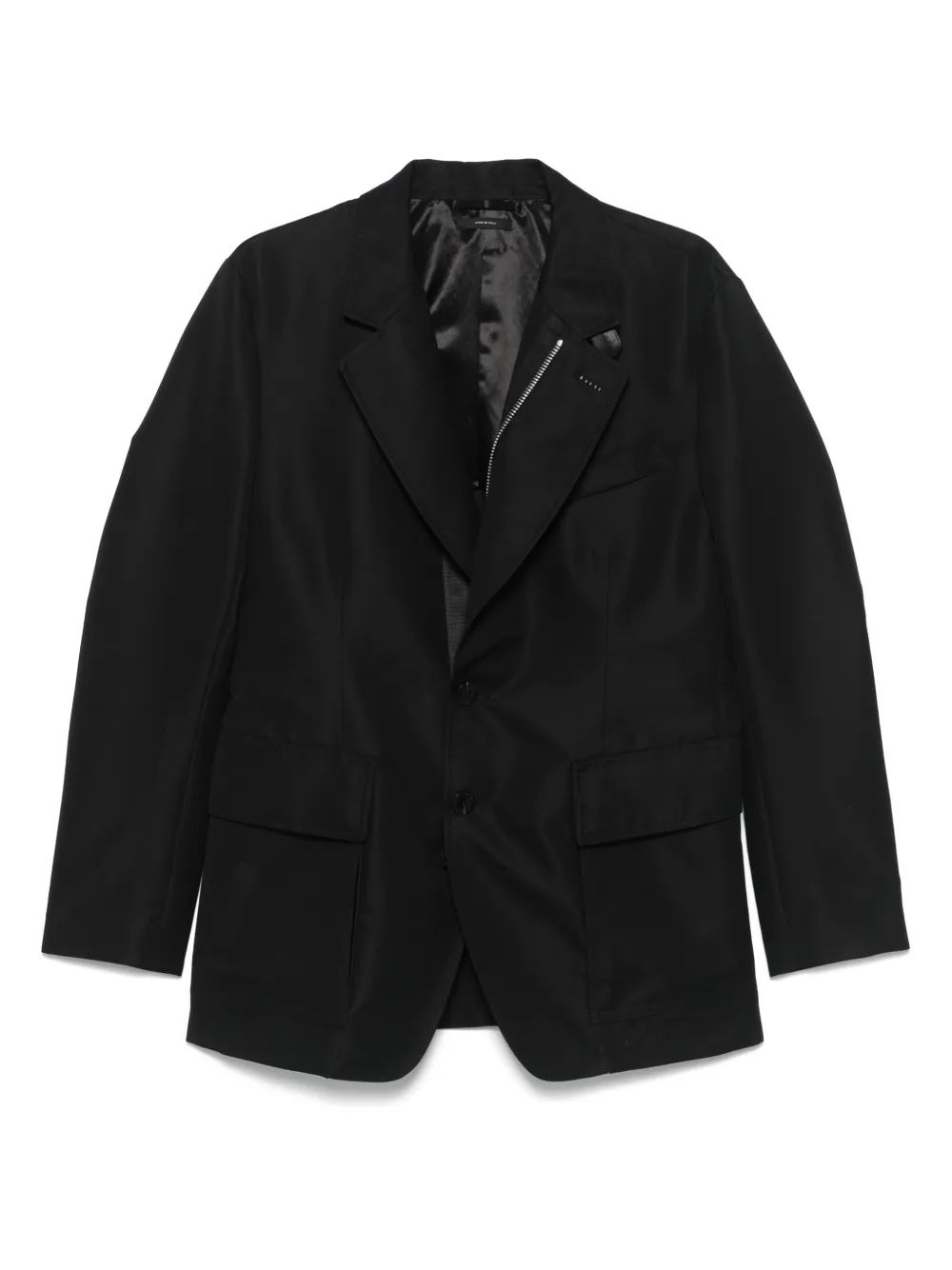 

Пиджак из смесового хлопка TOM FORD, черный