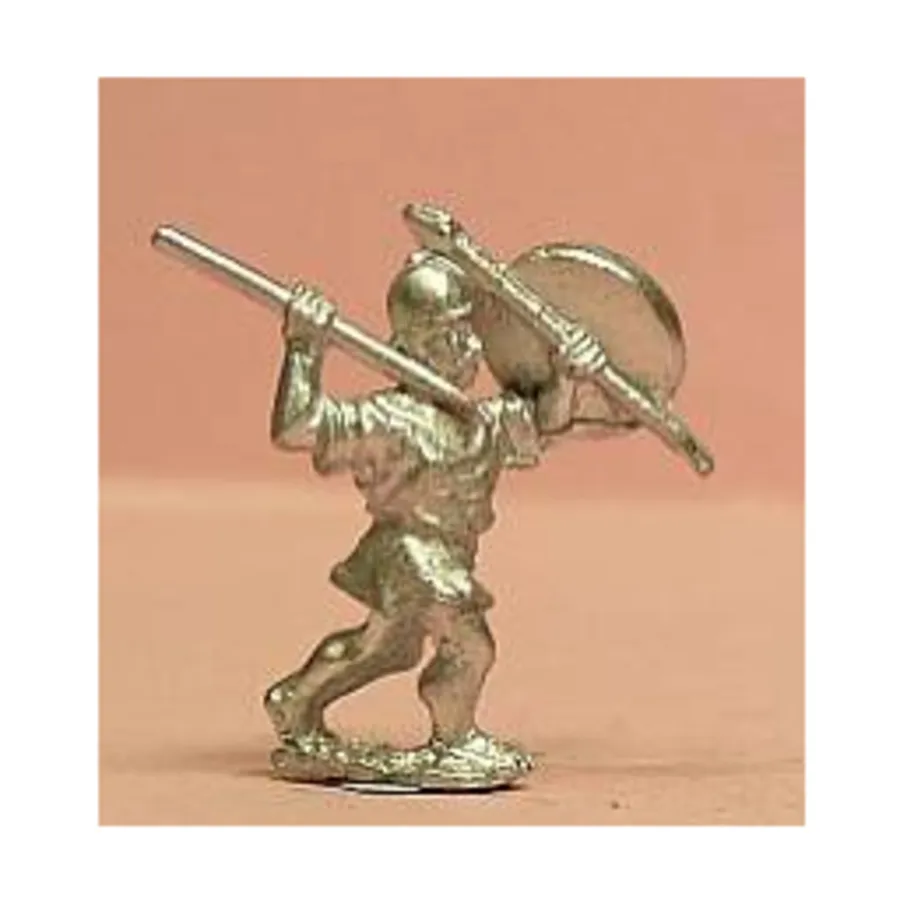 

Легкая пехота Велитес с копьем и щитом, Ancient Miniatures - Roman - Camillan 275-105 BC (15mm)