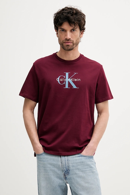 

Футболка Calvin Klein Jeans, бордовый