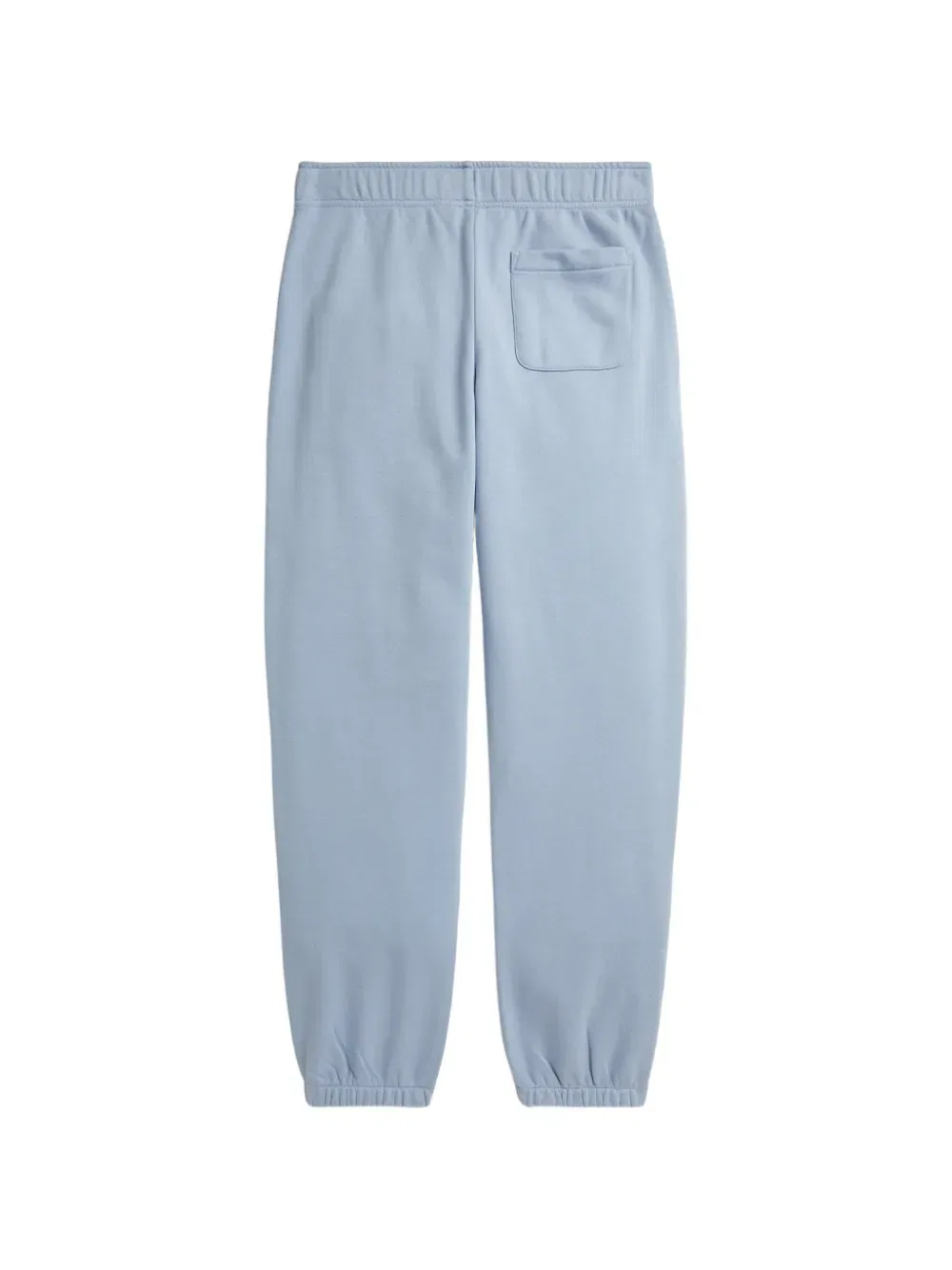 Вышитые спортивные брюки из французской махровой ткани Polo Ralph Lauren Kids, синий — фото 2