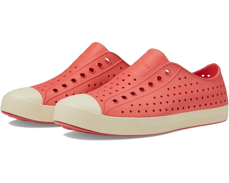 

Кроссовки Native Shoes Jefferson, цвет Sweet Red/Bone White