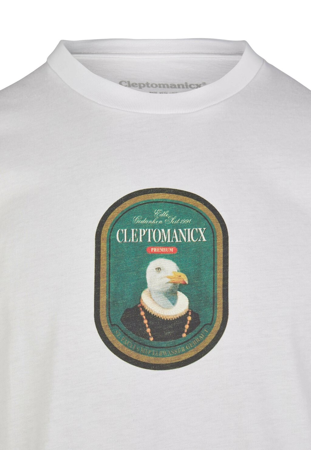 

Футболка с принтом PILS Cleptomanicx, белый