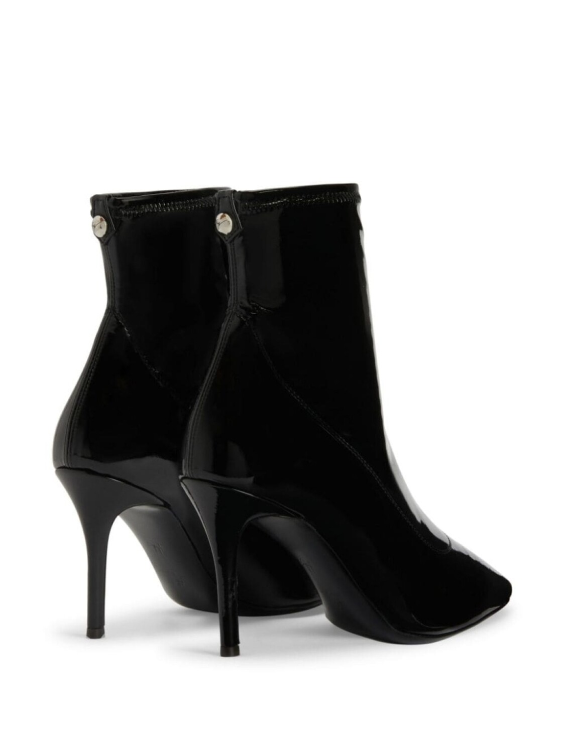Giuseppe Zanotti ботильоны Mirea 90 с заостренным носком, черный — фото 3