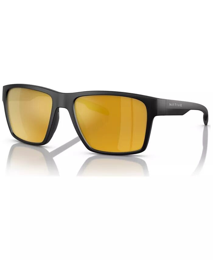 

Мужские поляризационные солнцезащитные очки Native Breck, зеркальные Polar XD9041 Native Eyewear, серый