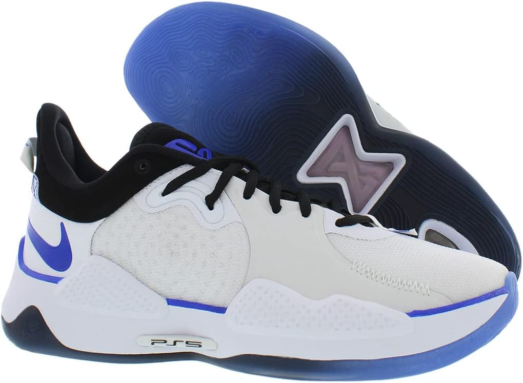 Мужские кроссовки Nike PG 5 Playstation, белый/черный — фото 2