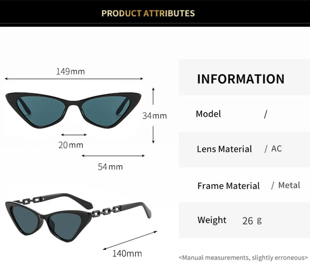 

Солнцезащитные очки LVTFCO Retro Cat Eye для женщин, винтажные тонированные линзы, модные солнцезащитные очки с защитой от УФ-излучения UV400 для женщин, 3, 3