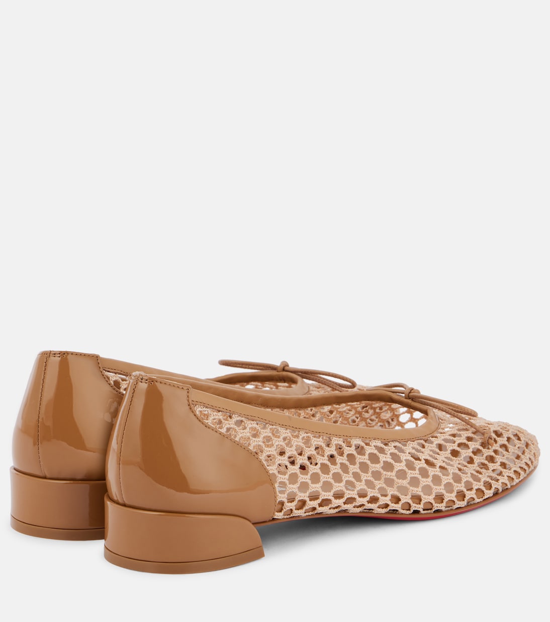 Балетки Sweetie Jane из сетчатого материала Christian Louboutin, Lionne/Lin Lionne — фото 2