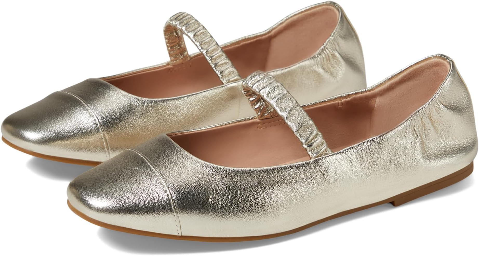Балетки Cole Haan Yvette Ballet Flats, Soft Gold Leather