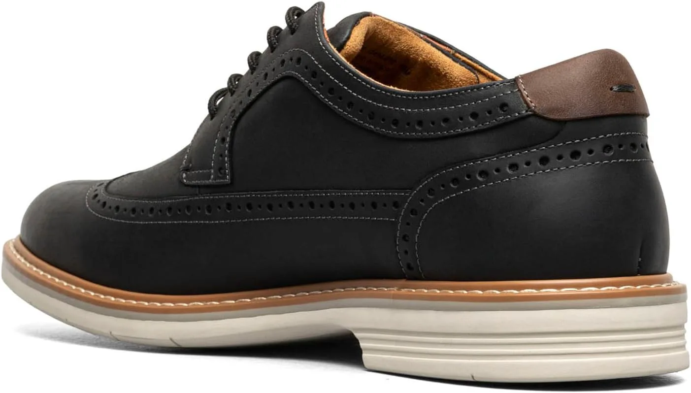 Мужские туфли Florsheim, Norwalk Wingtip Oxford, черный — фото 4